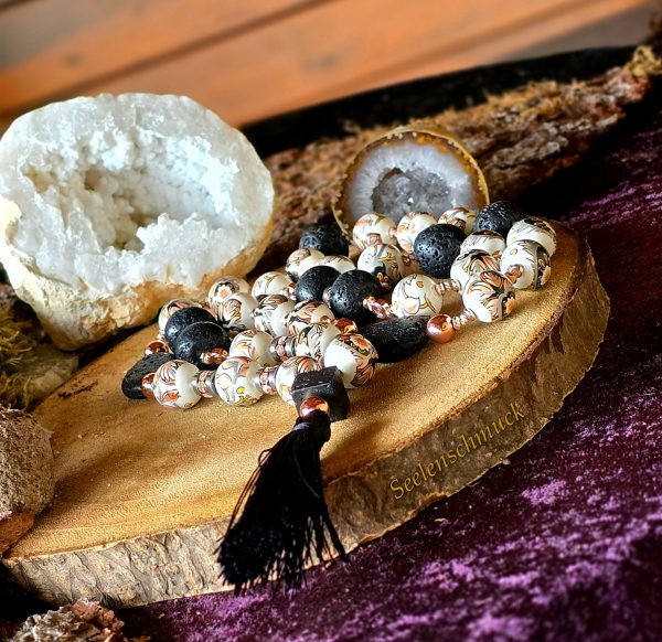Exklusive Kette mit Lava – Bild 2