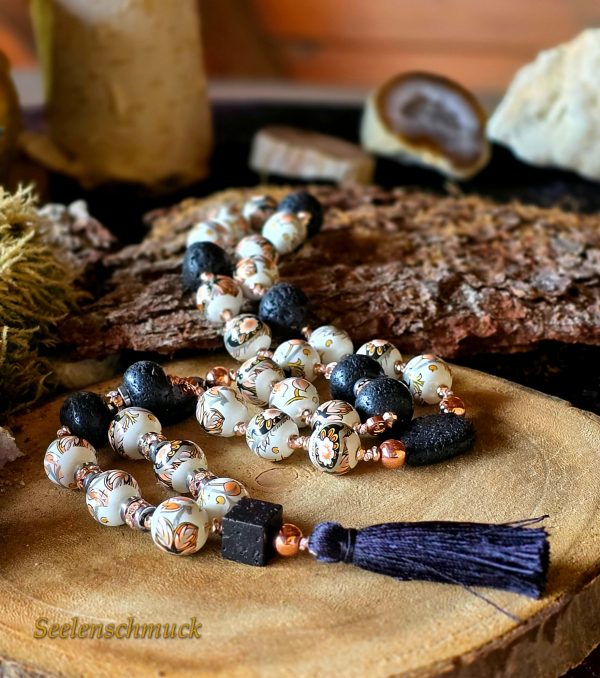 Exklusive Kette mit Lava – Bild 3