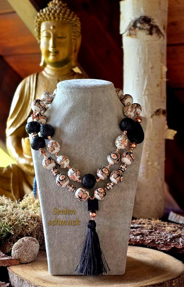 Exklusive Kette mit Lava – Bild 4