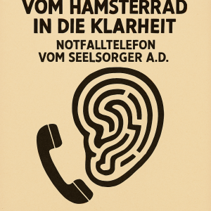 Kurzbeschreibung: Vom Hamsterrad in die Klarheit – Notfalltelefon vom Seelsorger in jeder Lebenslage
